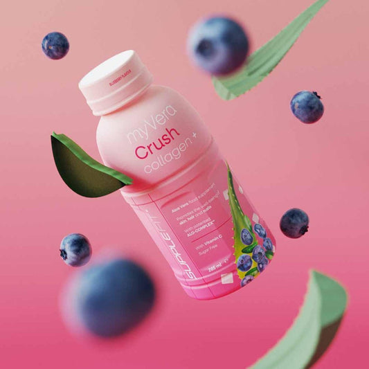MYVERA CRUSH Collagen + | Complément alimentaire en 6 bouteilles (INTA001 - 06) - Jintashop