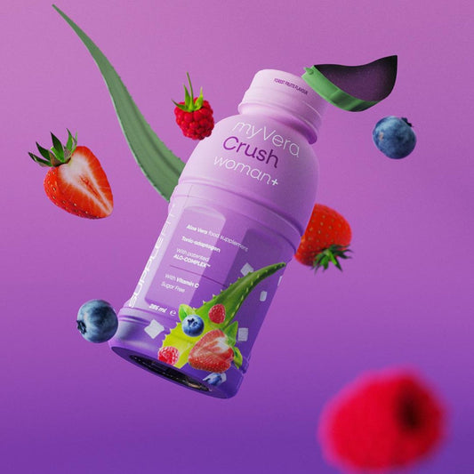 MYVERA CRUSH Woman + | Complément alimentaire en 6 bouteilles (INTA004 - 06) - Jintashop