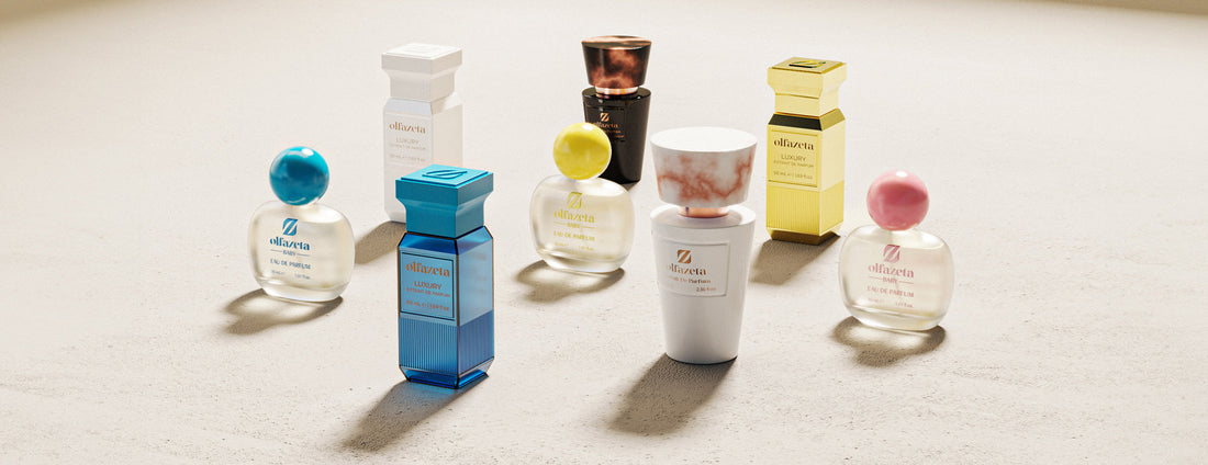 Extraits de parfum : des essences originales à 30% de concentration.