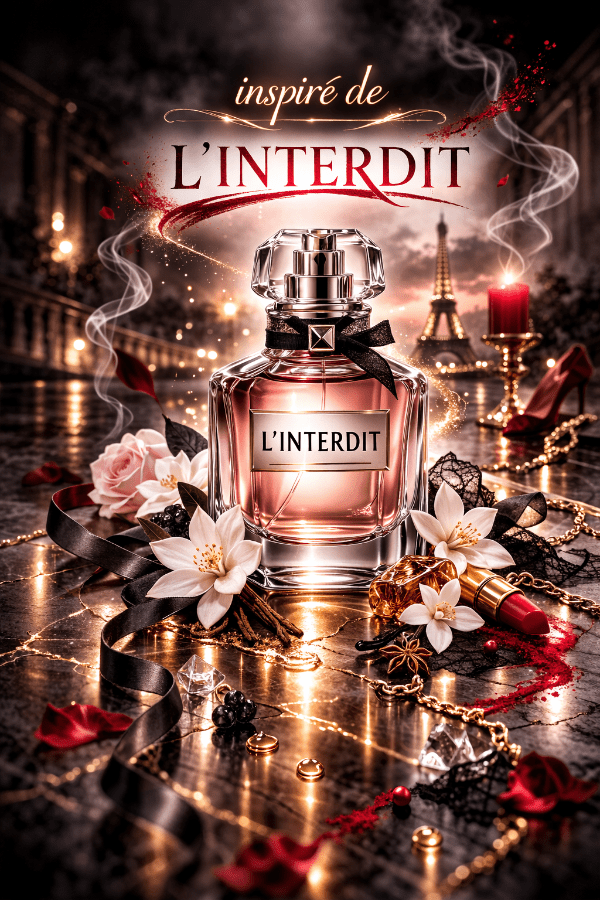Extrait de parfum Femme insp by L'Interdit de GIVENCHY - Jintashop