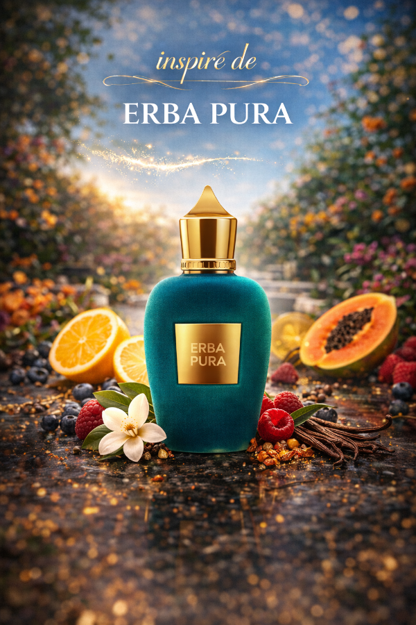 Extrait de parfum Mixte insp by Erba Pura de XERJOFF - Jintashop