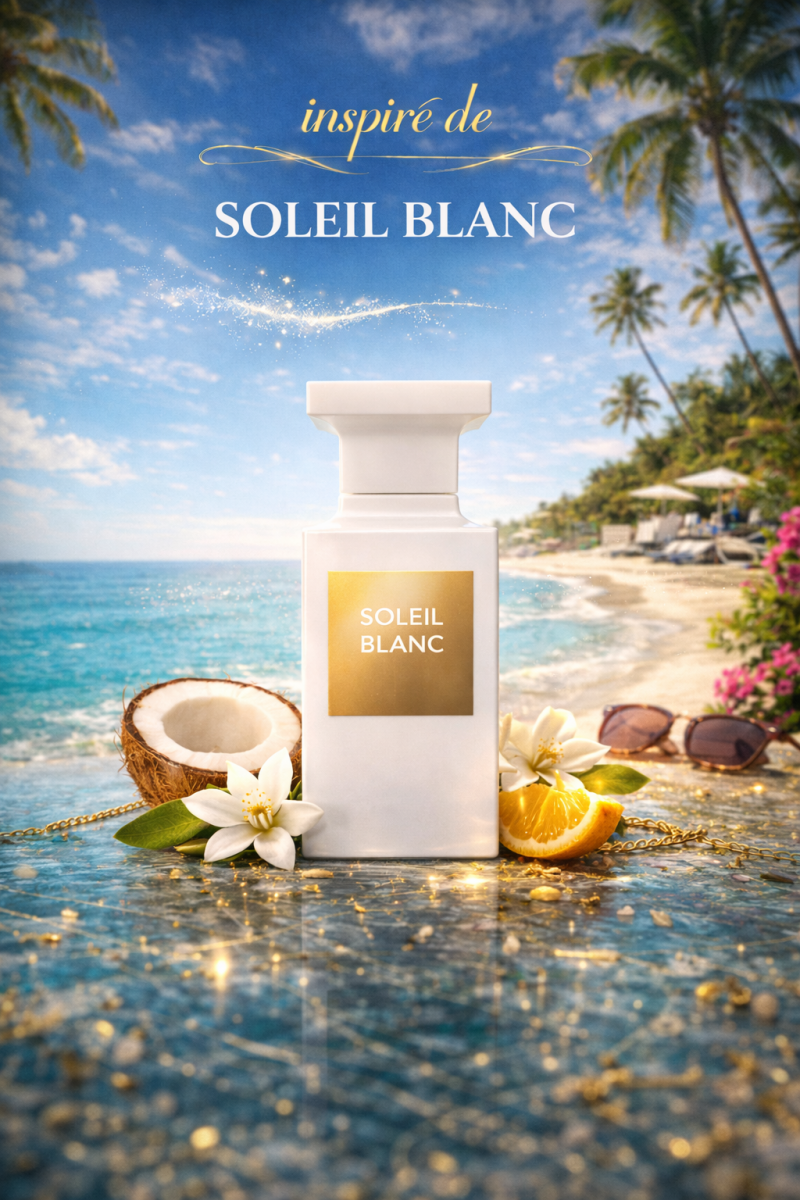Extrait de parfum Mixte insp by Soleil Blanc de TOM FORD - Jintashop