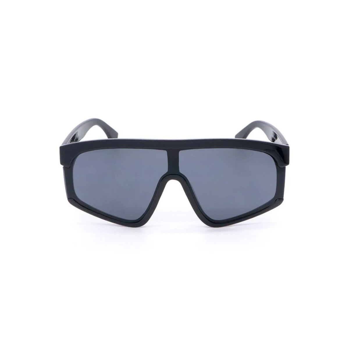 Lunettes de soleil homme femme EVEREST KL0032 – Monture noire, verres gris, UV catégorie 3 - Jintashop
