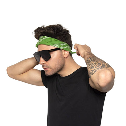 Lunettes de soleil homme femme EVEREST KL0032 – Monture noire, verres gris, UV catégorie 3 - Jintashop