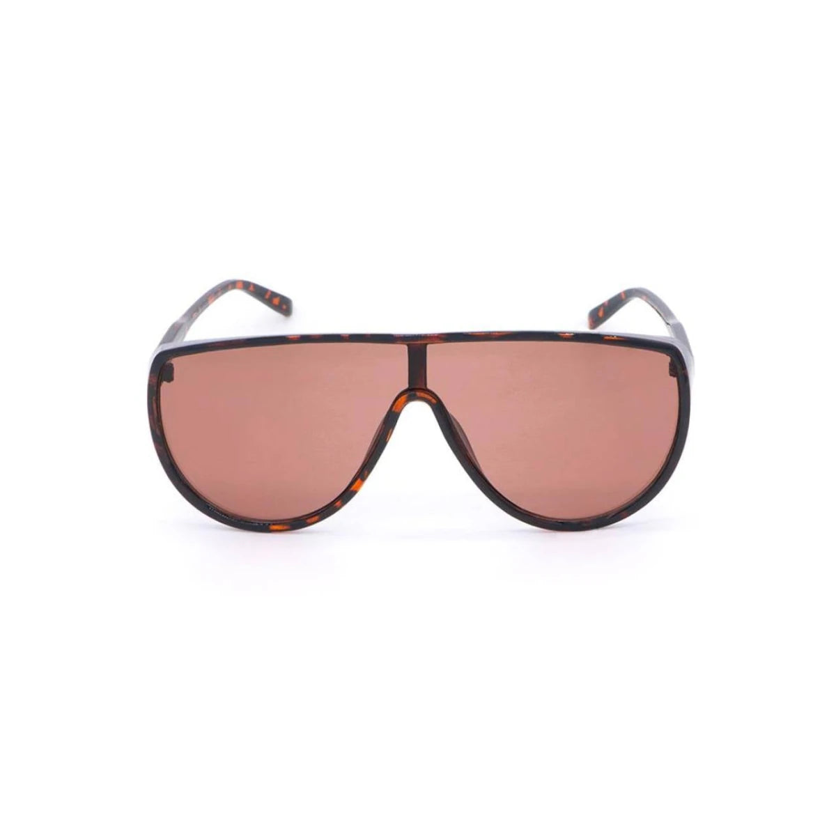 Lunettes de soleil mixtes LEBOWSKI KL0036 – monture écaille de tortue, verres marron, UV catégorie 3 - Jintashop