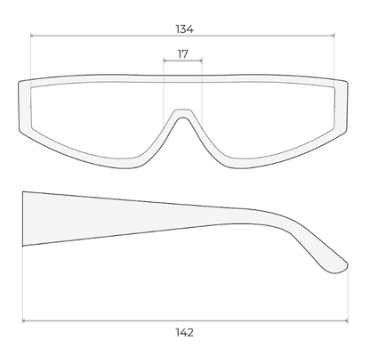 Lunettes de soleil unisexes TRAP KL0044 – monture lilas/écaille, verres gris à marron, UV catégorie 3 - Jintashop