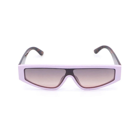 Lunettes de soleil unisexes TRAP KL0044 – monture lilas/écaille, verres gris à marron, UV catégorie 3 - Jintashop