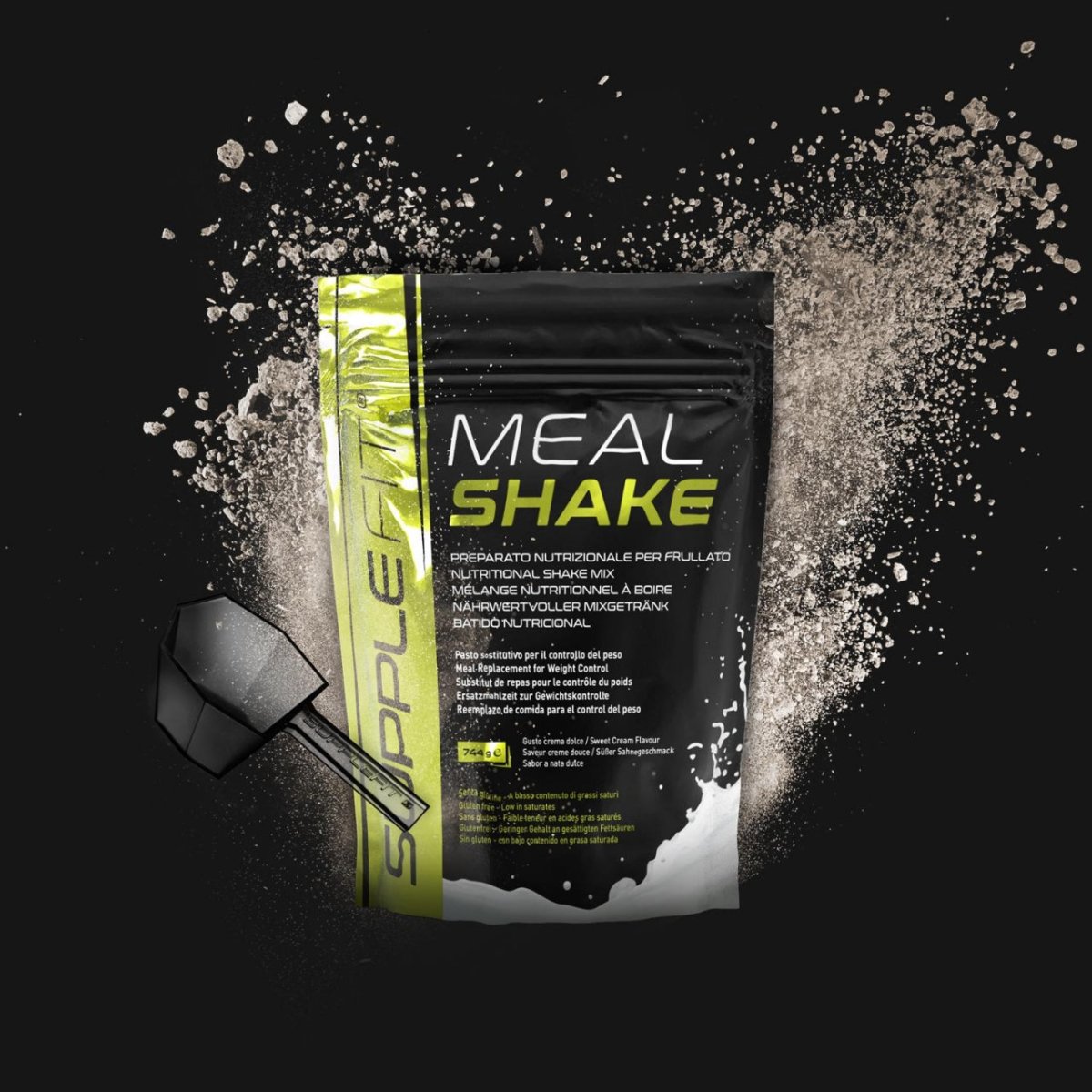 Meal Shake saveur crème pour le contrôle du poids fonctionnel - 744 g - Jintashop