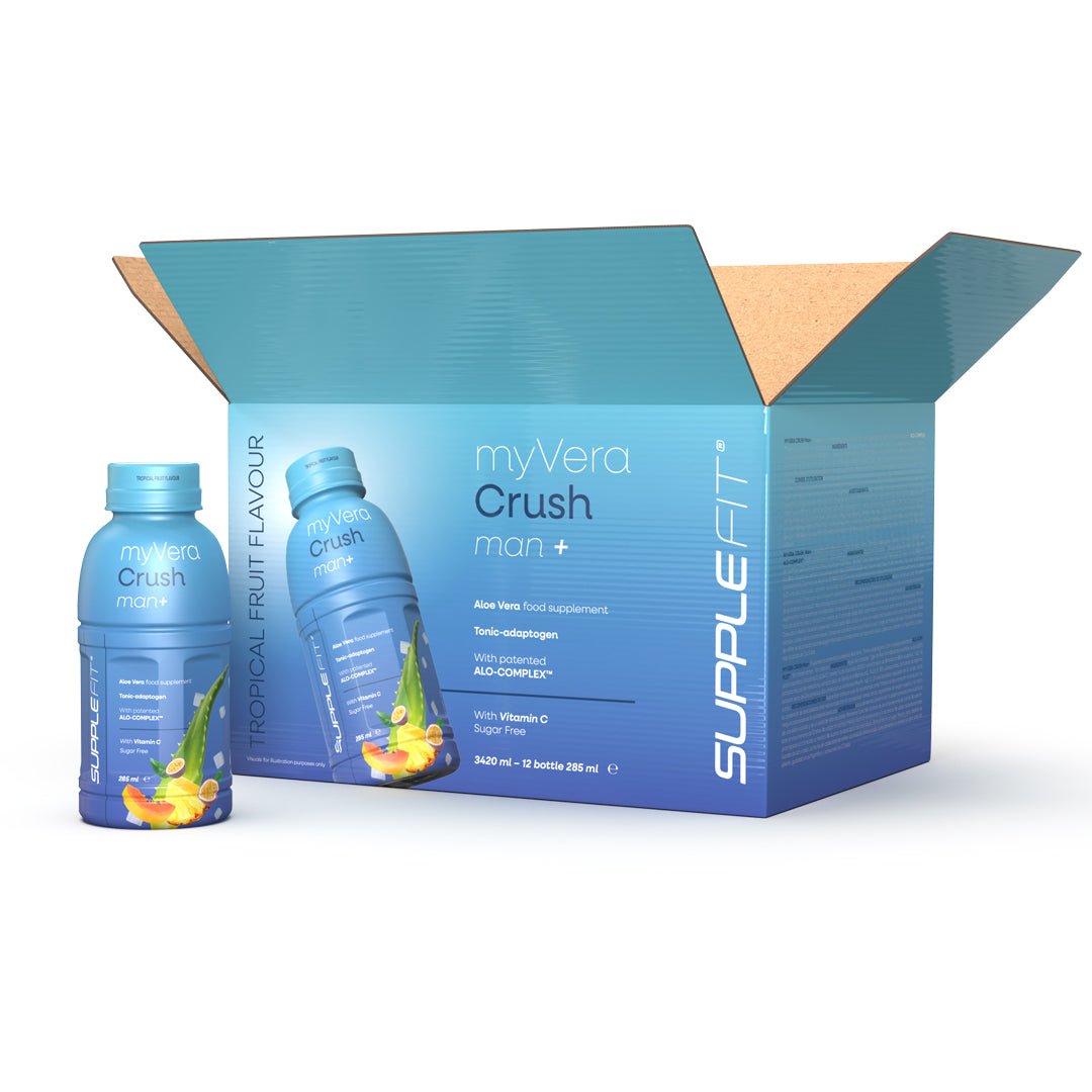 MYVERA CRUSH Man + | Complément alimentaire en 6 bouteilles (INTA003 - 06) - Jintashop