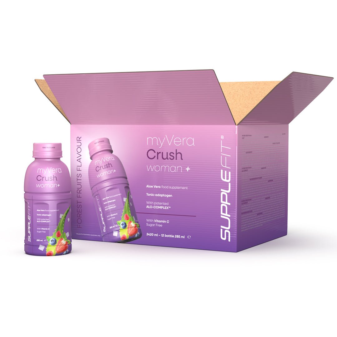 MYVERA CRUSH Woman + | Complément alimentaire en 6 bouteilles (INTA004 - 06) - Jintashop